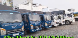 Cho thuê xe tải chở hàng tại huyện Cần Giờ