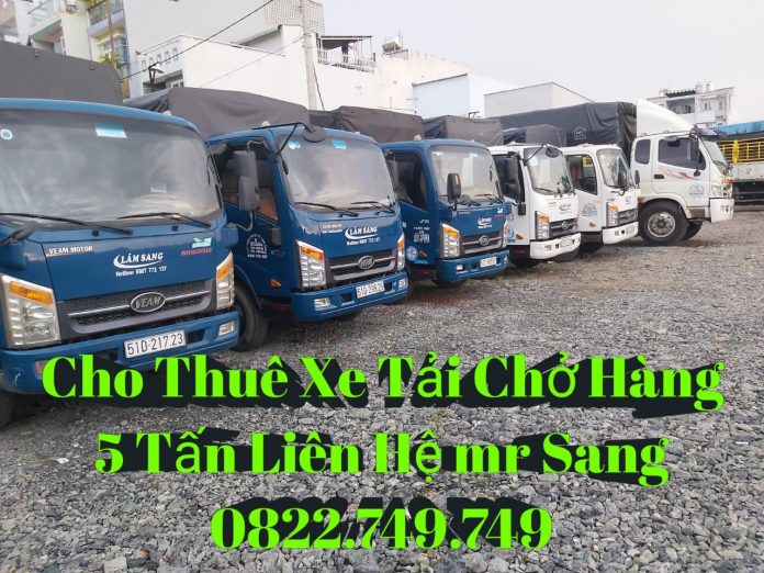 Cho thuê xe tải chở hàng tại huyện Cần Giờ