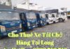 Cho thuê xe tải chở hàng tại Long An