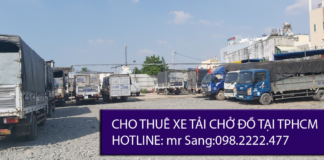 Thuê xe chở đồ ở đâu tại tphcm uy tín ?