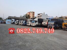 Cho thuê xe tải chở hàng giá rẻ - uy tín tại tphcm