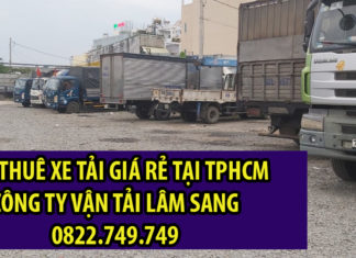 Công ty nào tại tphcm cho thuê xe tải giá rẻ?