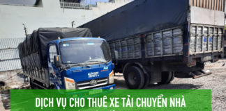 Cho thuê xe tải chuyển nhà giá rẻ Quận Gò Vấp – Công ty Vận tải & Chuyển Dọn Nhà 247