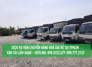 Cho thuê xe tải vận chuyển hàng hoá đi tỉnh từ TPHCM