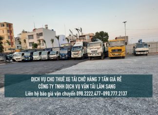 Cho thuê xe tải chở hàng 7 tấn giá rẻ tại TPHCM