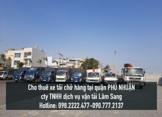 Xe tải chở hàng tại Quận Phú Nhuận – Vận chuyển hàng hoá