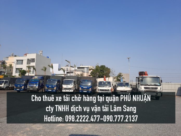 Xe tải chở hàng tại Quận Phú Nhuận – Vận chuyển hàng hoá