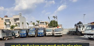 Xe tải chở hàng tại Quận Tân Bình – vận chuyển hàng hoá