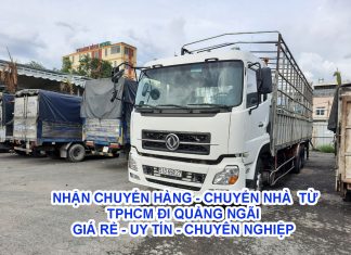 Vận Chuyển Hàng Hoá – Chuyển Nhà TPHCM đi Quảng Ngãi