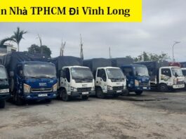 Dịch Vụ Xe Tải Chuyển Nhà Từ TPHCM Đi Vĩnh Long