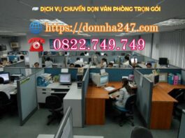 Chuyển văn phòng trọn gói giá rẻ