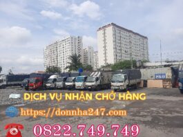 Dịch Vụ Xe Tải Chuyển Nhà Từ TPHCM Đi 24 quận huyện nội Thành