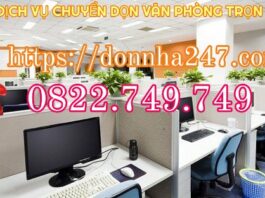 DV Chuyển văn phòng trọn gói TPHCM