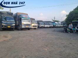 xe tải chở hàng hcm