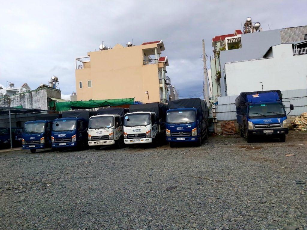 Dọn Nhà 247 cho thuê xe tải với đa dạng tải trọng khác nhau.