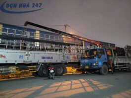 Cho Thuê Xe Cẩu Hàng Tại KCN Long Hậu- Cần Giuộc