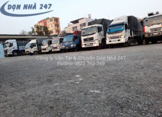 Vận chuyển hàng hóa bằng xe tải