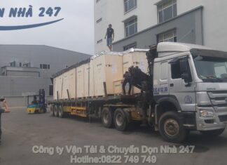 Xe Tải Chở Hàng Khu công nghiệp Giang Điền