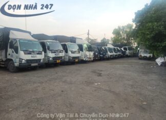 Xe Tải Chở Hàng Khu công nghiệp Vsip 2