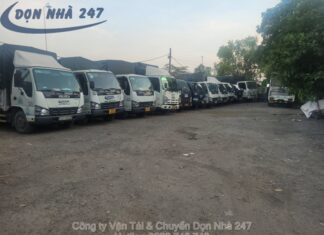 Xe Tải Chở Hàng Tại Cụm công nghiệp Tân Đông Hiệp