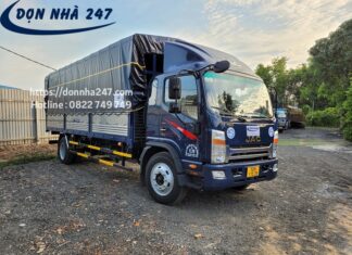 Xe Tải Chở Hàng Tại KCN Vĩnh Lộc 2