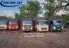 Xe tải chở hàng tại Khu công nghiệp Đức Hòa III – Resco