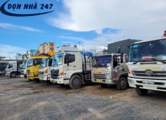 Xe Tải Chở Hàng Tại Khu công nghiệp Phúc Long