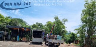 xe tải chở hàng tại Khu công nghiệp Sóng Thần 2-Dĩ An