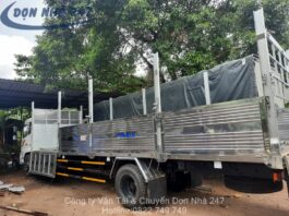 Xe Tải Chở Thuê Khu Công nghiệp - Dịch vụ Bourbon An Hòa.
